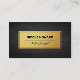 Goud Lijst   Slank metaal Visitekaartje