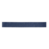 Goud & Marine Blauw Zodiac Constellations Patroon Lint (Voorkant)