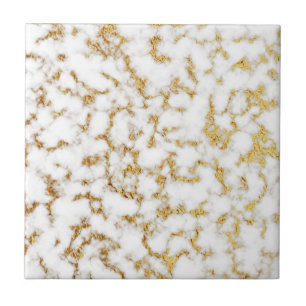 Goud marmer Foil Textuur Tegeltje