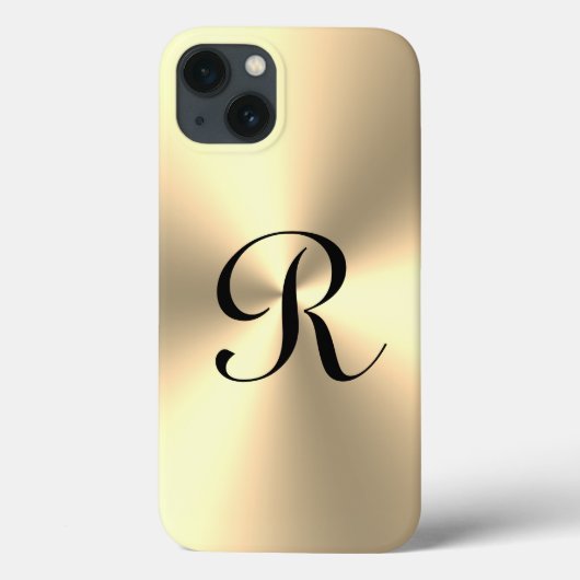Goud metallic Hoesje-Leeg telefoondraagtas Apple i Case-Mate iPhone Case (Achterkant)
