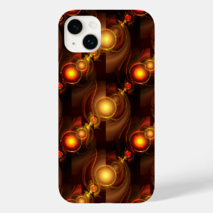 Goud Modern Boho Elegante Abstracte Kunstpatroon # Case-Mate iPhone 14 Plus Hoesje