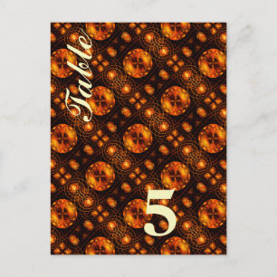 Goud Moderne Boho Elegante Abstracte Kunst Patroon Briefkaart