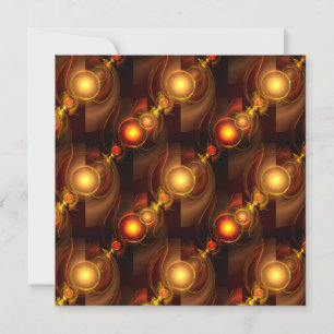 Goud Moderne Boho Elegante Abstracte Kunstpatroon