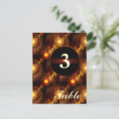 Goud Moderne Boho Elegante Abstracte Kunstpatroon Briefkaart (Staand voorkant)