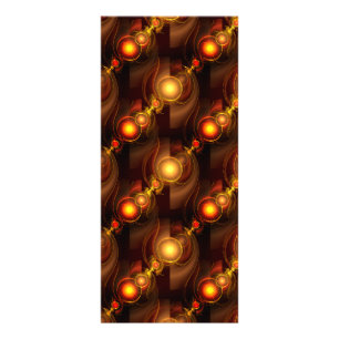 Goud Moderne Boho Elegante Abstracte Kunstpatroon  Reclamekaart