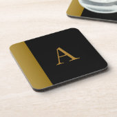 Goud Monogrammed Onderzetters (Linkerzijde)