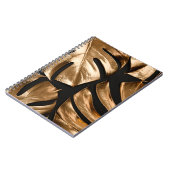 Goud monster notitieboek (Linkerzijde)