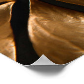 Goud monster poster (Hoek)