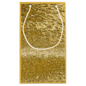 Goud mozaïekpatroon klein cadeauzakje (Achterkant)