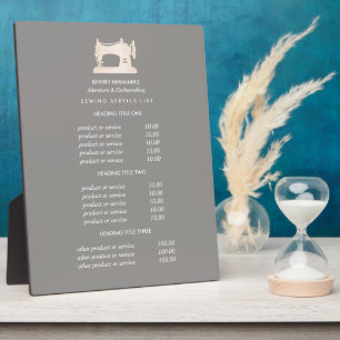 Goud naaigarieapparaat Naadbestendige grijze prijs Fotoplaat