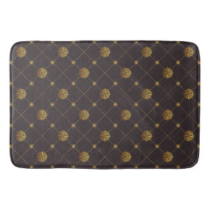 Goud nautisch badmat