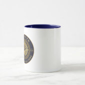 Goud nautisch mok (Midden)