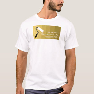 Goud Ombre & Verfroller, Schilder & Decorateur T-shirt