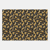 Goud papier voor het verpakken van bloemen inpakpapier vel (Voorkant 2)