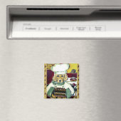 Goud Retriever Bakker Magneet (Insitu (Vaatwasser))