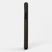 Goud, roestvrij stalen metalen gat Case-Mate iPhone case (Achterkant/rechts)
