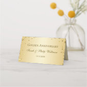 Goud Roos Confetti (Achterkant)