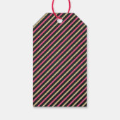 Goud & Roze | Chalkboard Dank u, Feestgunst Cadeaulabel (Achterkant)