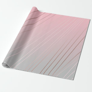 Goud, roze en grijs roos, van kleur cadeaupapier