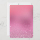 Goud Roze Glitz Kaart (Achterkant)