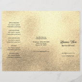 Goud Spa, Massage, Kappers Menu & Prijzen (Voorkant)