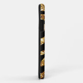 Goud Sparkle-Zebra Stripe Case-Mate iPhone Case (Achterkant/rechts)