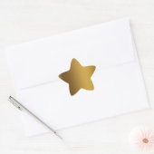Goud Ster Sticker (Envelop)