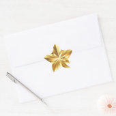 Goud Ster Sticker (Envelop)