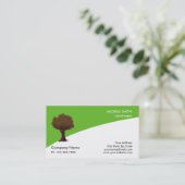 Goud - tuinzorg en landschap visitekaartje (Staand voorkant)