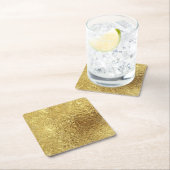 Goud- Vierkante Kartonnen Onderzetter (Insitu)