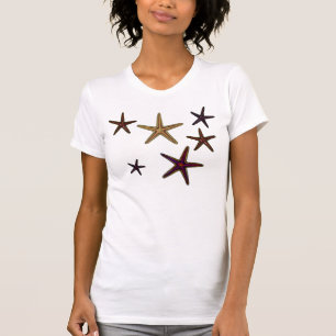 Goud, Violet en Oranje ZWART T-shirt