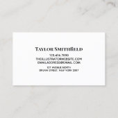 Goud Visitekaartje (Achterkant)