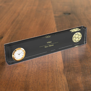 Goud Voetbal Naambordje