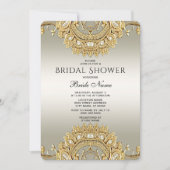 Goud  Vrijgezellenfeest Kaart (Voorkant)