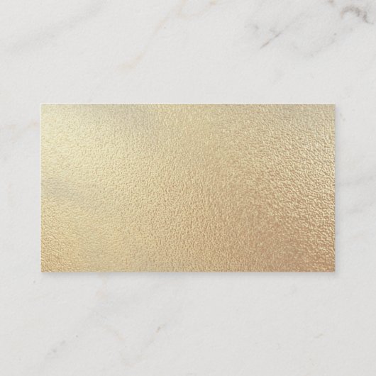 Goud Waterverf Aangepast Logo Modern Visitekaartje (Achterkant)