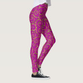 "goud" wervelende leggings (Rechts)