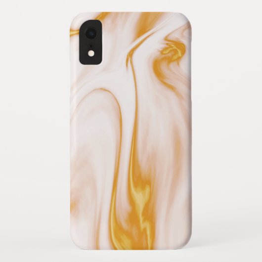 Goud wit en roze marmer Case-Mate iPhone case (Achterkant)