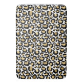 Goud, wit en zwart badmat (Voorkant Verticaal)