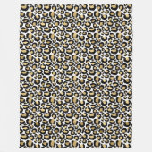 Goud, wit en zwart opgerold papier, deken (Voorkant)