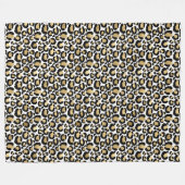 Goud, wit en zwart opgerold papier, deken (Voorkant (Horizontaal))