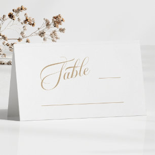 Goud & Wit Romantische Klassentypografie Huwelijk