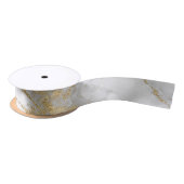 Goud witmarmer-bruiloft lint (Spoel)