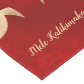 Goud Zee Turtles Korte Tafelloper (Hoek)