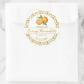 Goud Zelfgemaakt Sinaasappel Marmalade Label (Tas)