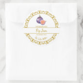  Goud Zelfgemaakte Fig Jam Label (Tas)