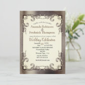 Goud, zilver en messing  kaart (Staand voorkant)