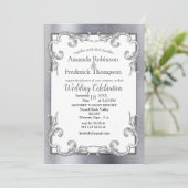 Goud, zilver en messing kaart (Staand voorkant)