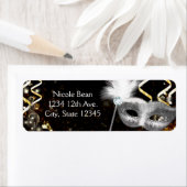 Goud & Zilver Maskerade Masker Verjaardagsfeest Etiket (Insitu)