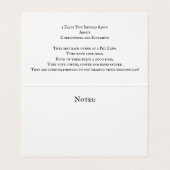 Goud Zwart Art Deco QR Code Website Trouwen Visitekaartjes (Binnenkant ongevouwen)