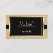 Goud Zwart Custom Professional Visitekaartje (Voorkant)